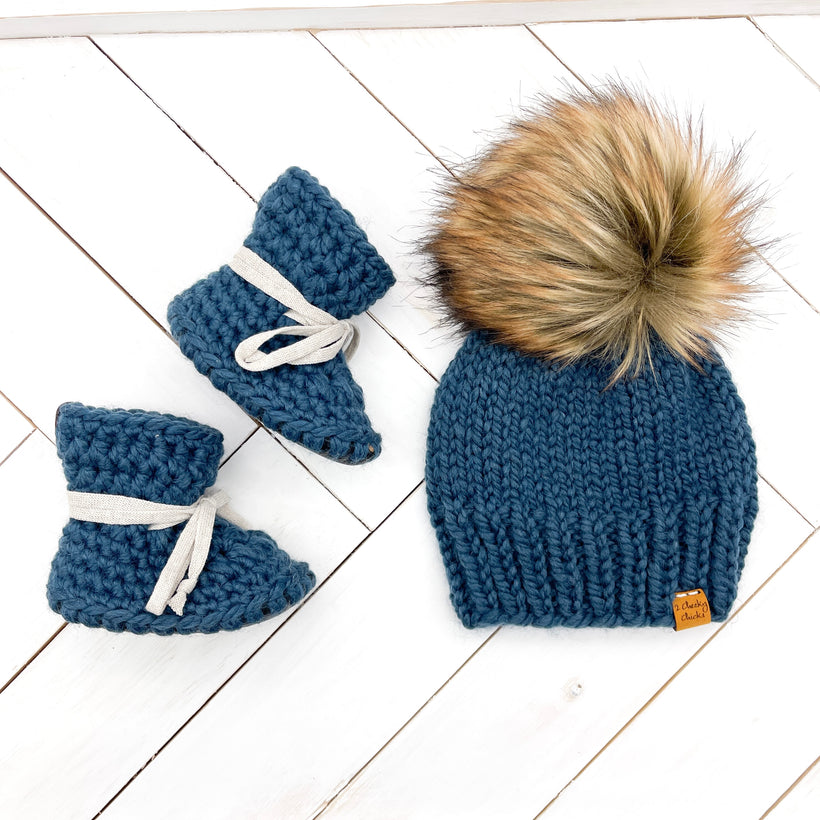 Booties, Sheepskin Slippers, Bonnets and Hats