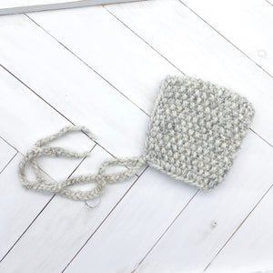 3 - 6 months WHEAT Seed Pixie Bonnet