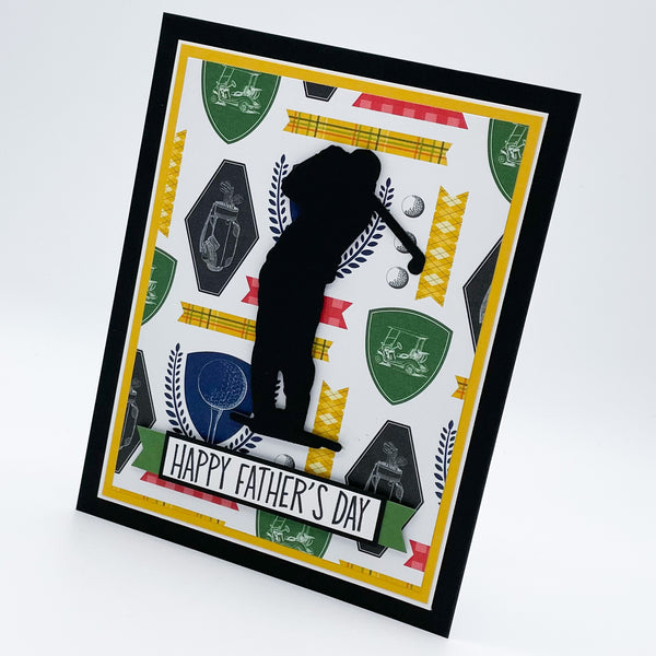 Golfer Father’s Day Handmade Card