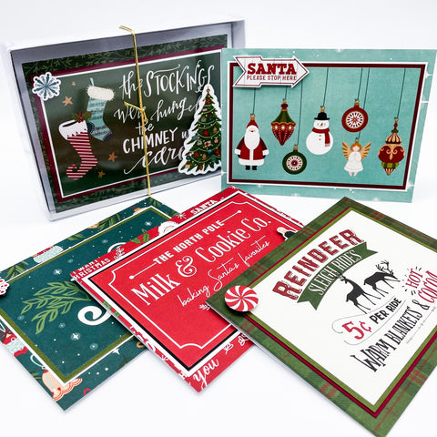 Christmas Card Box Set - Set of 5