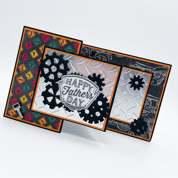 Happy Father’s Day Handmade Pop Up Card - Car Theme
