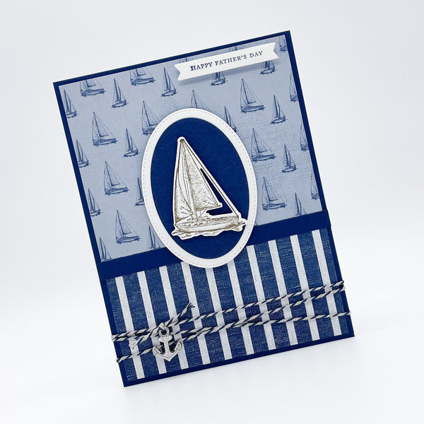 Nautical Theme Father’s Day Card