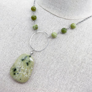 Green Agate Necklace