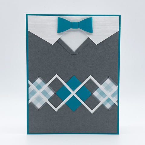 Blue Bow Tie Father’s Day Card