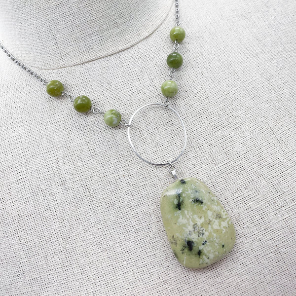 Green Agate Necklace