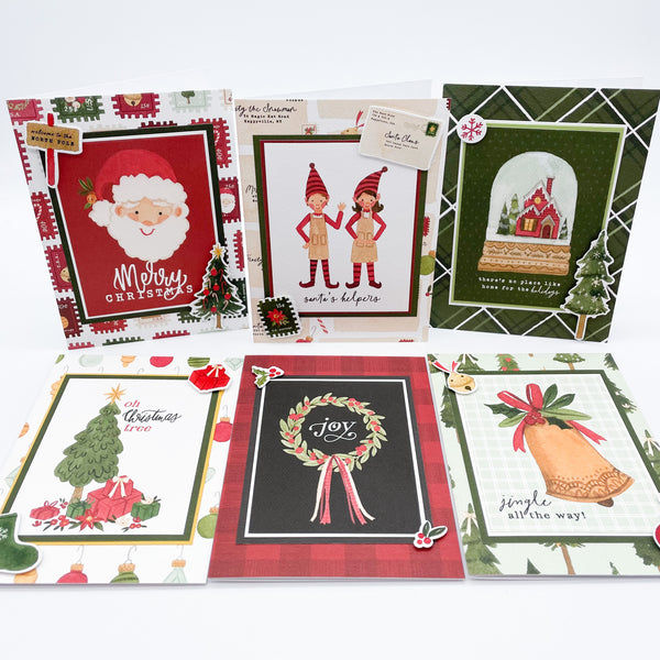 Christmas Card Box Set - Set of 6