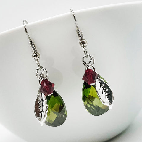 Holly Berry Earrings