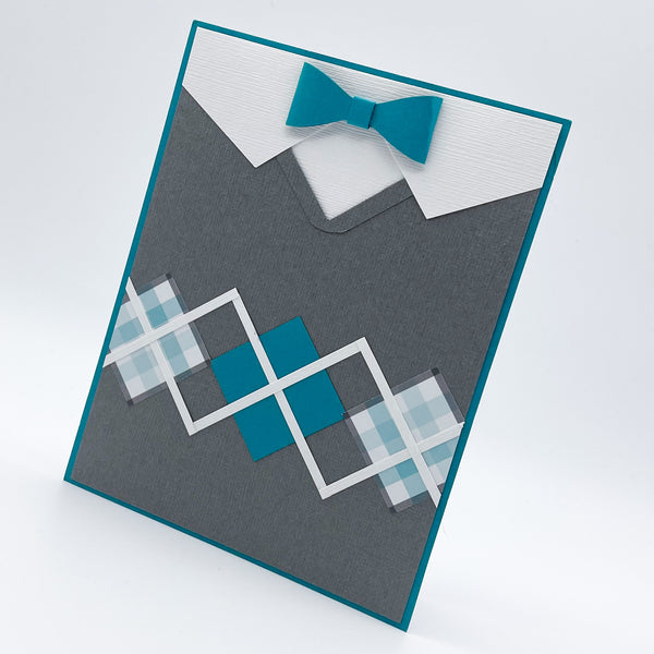 Blue Bow Tie Father’s Day Card