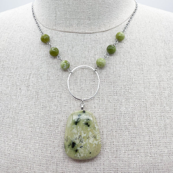Green Agate Necklace