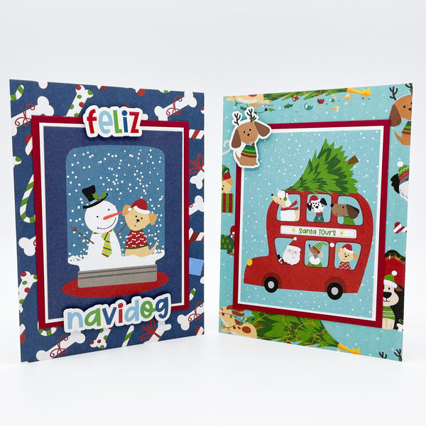 Felix NaviDOG Christmas Cards - Set of 5