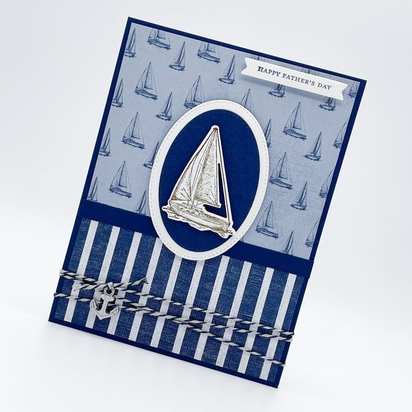 Nautical Theme Father’s Day Card