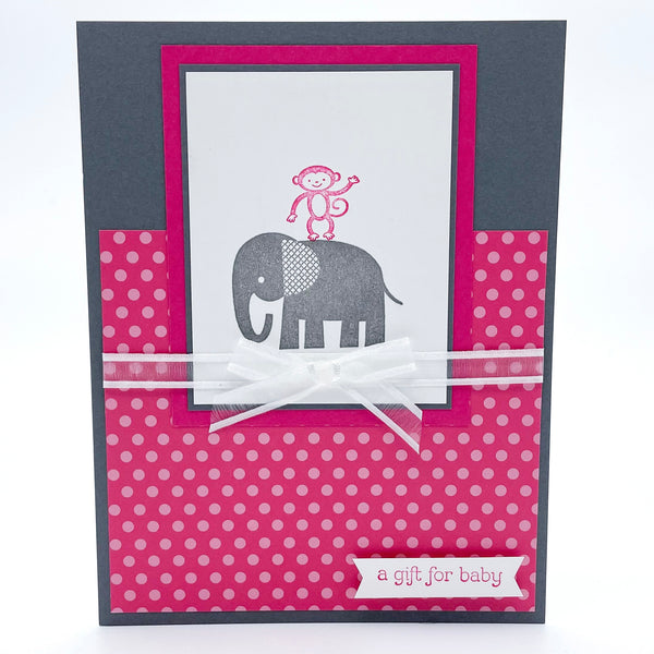 Welcome Baby Handmade Card