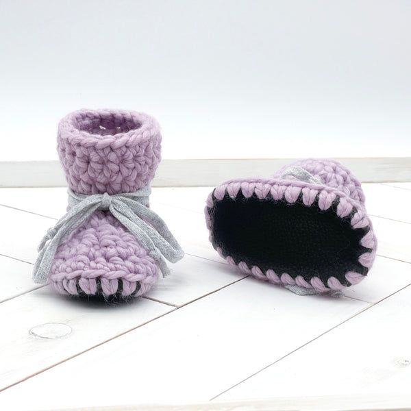 4.5” (0 - 6 or 3 - 6 months) FAIRY Sheepskin Slippers