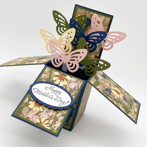 Butterfly Mother’s Day Handmade Pop Up Card