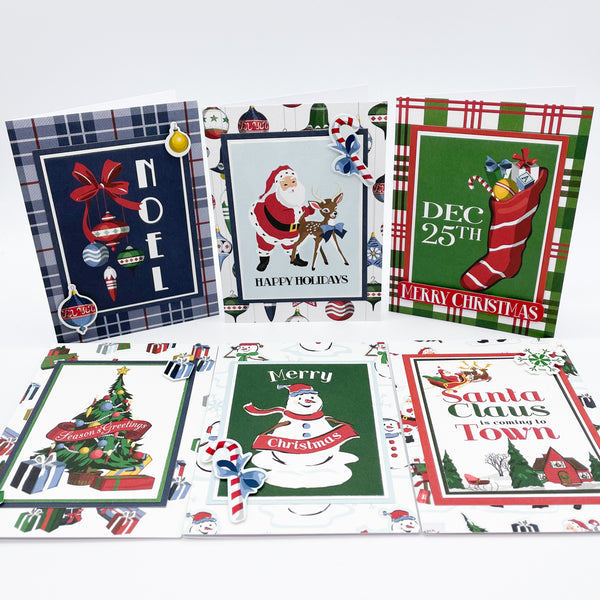 Christmas Card Box Set - Set of 6