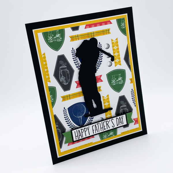 Golfer Father’s Day Handmade Card