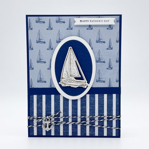 Nautical Theme Father’s Day Card