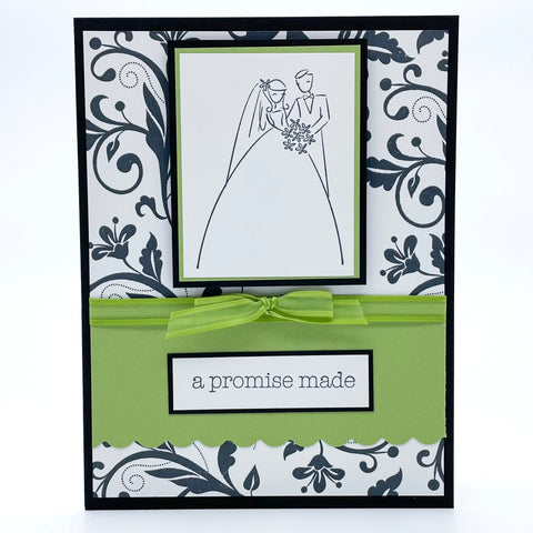 Wedding Wishes Handmade Card