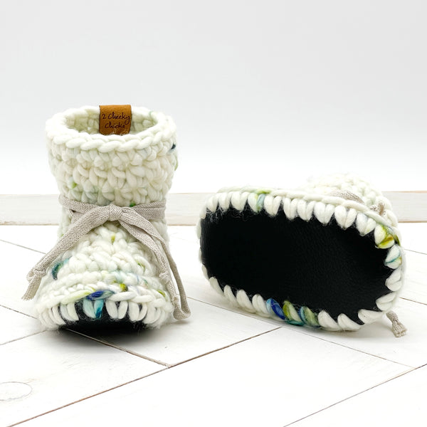 5” (6 - 12 months) FABLE WOOL Sheepskin Slippers