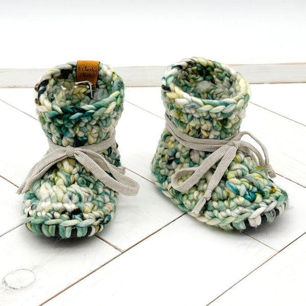 4.5” (0 - 6 or 3 - 6 months) PINEY WOOL Sheepskin Slippers