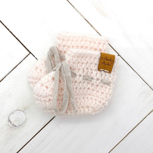 0 - 3 months BLUSH Baby Booties